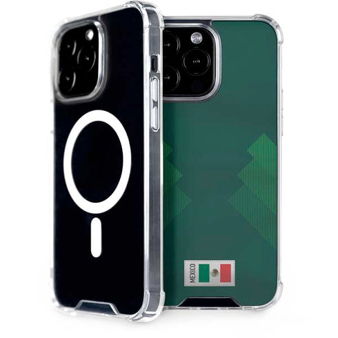 Mexico Soccer Flag iPhone 13 Pro Max MagSafe Case