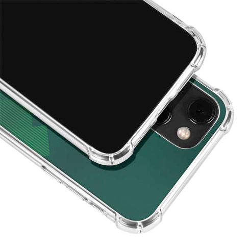 Mexico Soccer Flag iPhone 14 Plus Clear Case