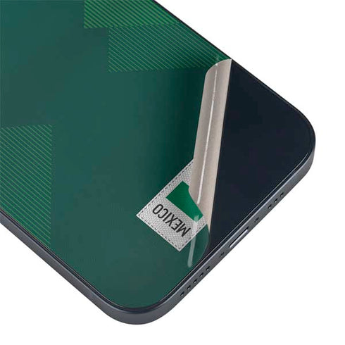 Mexico Soccer Flag iPhone 15 Plus Skin