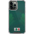 Mexico Soccer Flag iPhone 14 Pro Max Clear Case