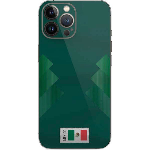 Mexico Soccer Flag iPhone 14 Pro Max Skin