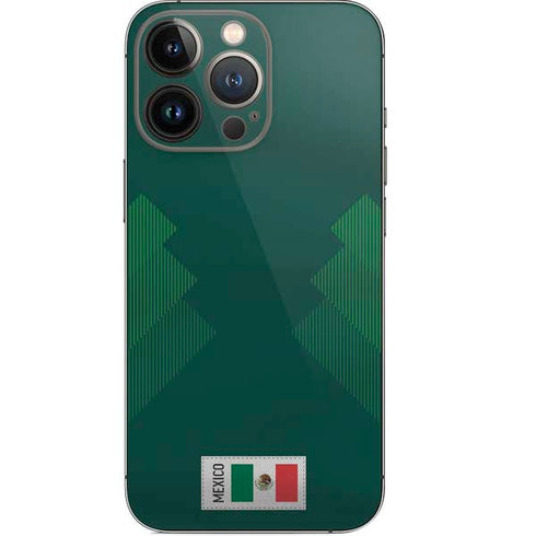 Mexico Soccer Flag iPhone 15 Pro Skin