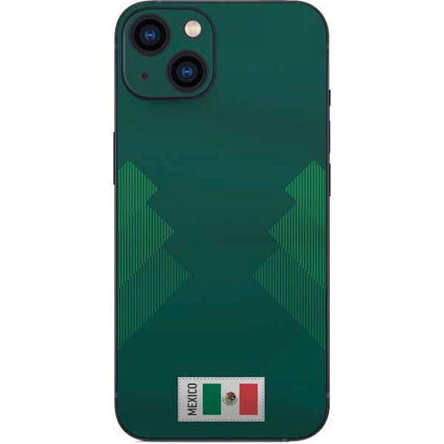 Mexico Soccer Flag iPhone 14 Skin