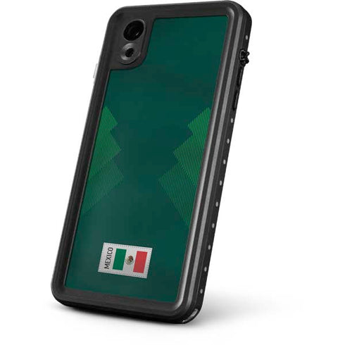 Mexico Soccer Flag iPhone XR Waterproof Case