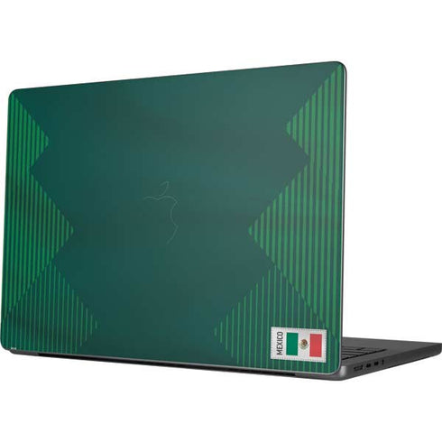 Mexico Soccer Flag MacBook Pro 14in (2021-24) Skin
