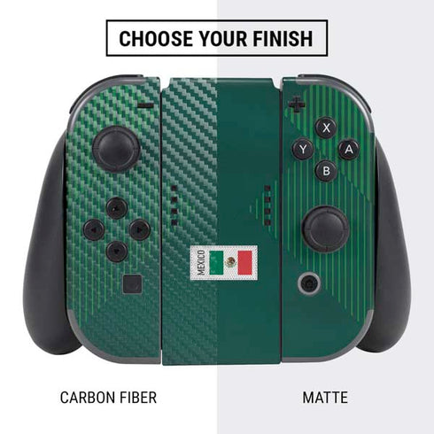 Mexico Soccer Flag Nintendo Switch Bundle Skin