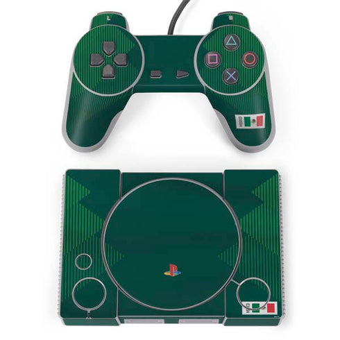 Mexico Soccer Flag PlayStation Classic Bundle Skin