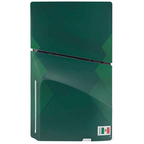 Mexico Soccer Flag PS5 Slim Disk Bundle Skin