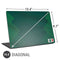 Mexico Soccer Flag Universal Laptop 16.6in (13.4 x 9.7in) Skin