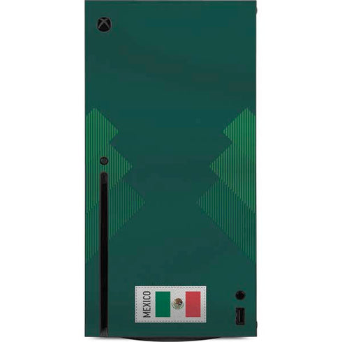 Mexico Soccer Flag Xbox Series X Console Skin