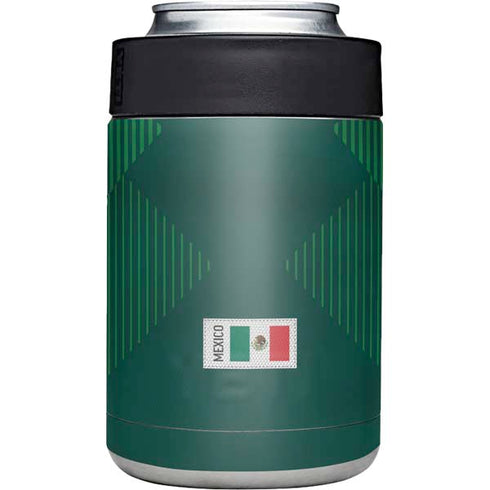 Mexico Soccer Flag Yeti Colster Can Insulator  Skin