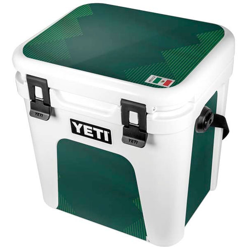 Mexico Soccer Flag YETI Roadie 24 Hard Cooler Skin