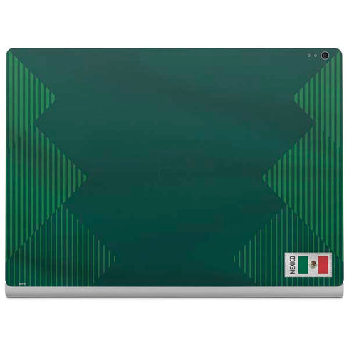 Mexico Soccer Flag Surface Book 2 13.5in Skin