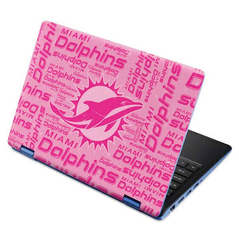 NFL Miami Dolphins - Blast Pink Aspire R11 11.6in Skin