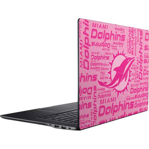 NFL Miami Dolphins - Blast Pink Ativ Book 9 (15.6in 2014) Skin