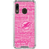 NFL Miami Dolphins - Blast Pink Galaxy A30 Clear Case