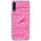 NFL Miami Dolphins - Blast Pink Galaxy A50 Clear Case