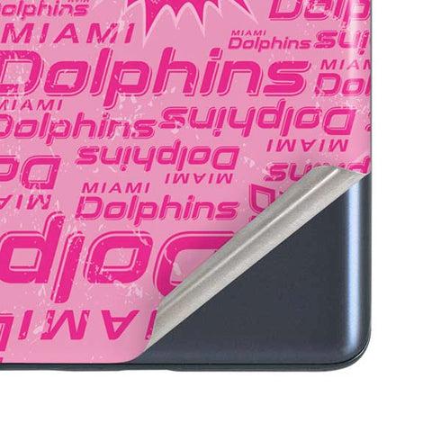 NFL Miami Dolphins - Blast Pink Galaxy S20 Fan Edition Skin