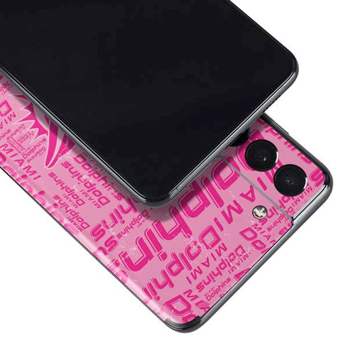 NFL Miami Dolphins - Blast Pink Galaxy S21 5G Skin