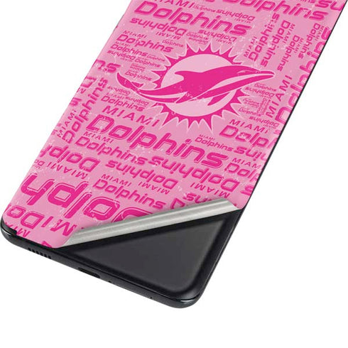 NFL Miami Dolphins - Blast Pink Galaxy S21 5G Skin