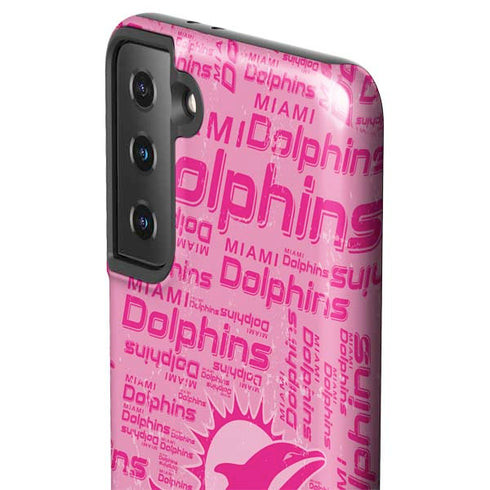 NFL Miami Dolphins - Blast Pink Galaxy S21 Plus 5G Pro Case