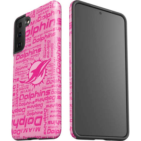 NFL Miami Dolphins - Blast Pink Galaxy S21 Plus 5G Pro Case