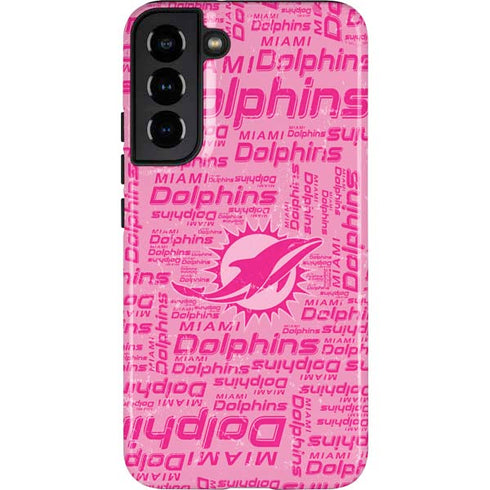 NFL Miami Dolphins - Blast Pink Galaxy S22 Plus Pro Case