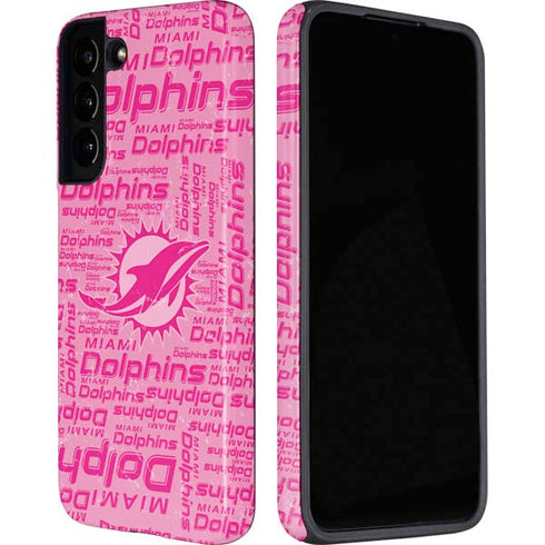 NFL Miami Dolphins - Blast Pink Galaxy S22 Plus Pro Case