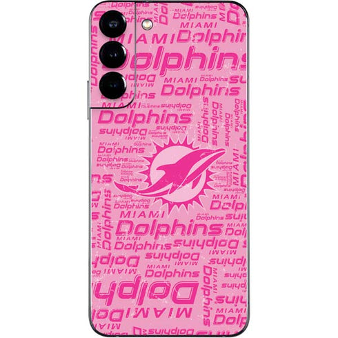 NFL Miami Dolphins - Blast Pink Galaxy S22 Plus Skin