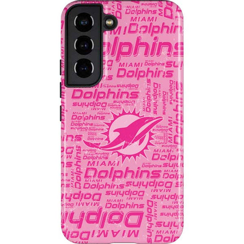 NFL Miami Dolphins - Blast Pink Galaxy S22 Pro Case