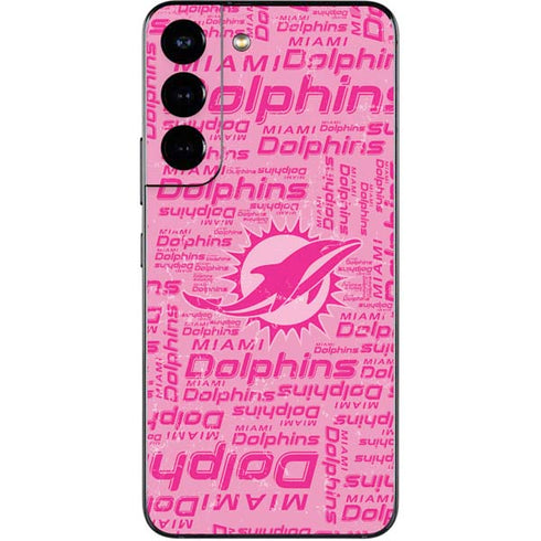 NFL Miami Dolphins - Blast Pink Galaxy S22 Skin