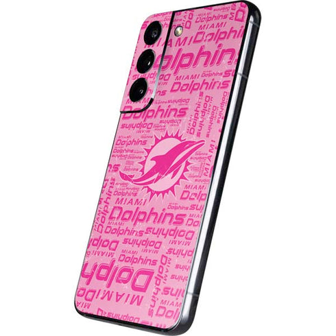 NFL Miami Dolphins - Blast Pink Galaxy S22 Skin