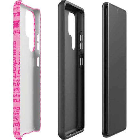 NFL Miami Dolphins - Blast Pink Galaxy S22 Ultra Pro Case