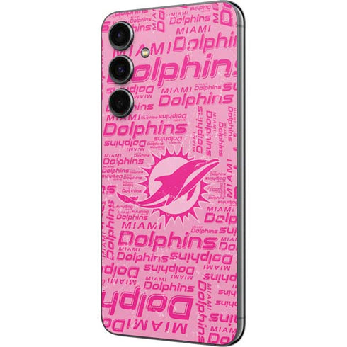 NFL Miami Dolphins - Blast Pink Galaxy S23 FE Skin