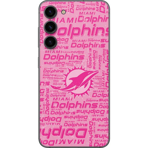 NFL Miami Dolphins - Blast Pink Galaxy S23 Plus Skin