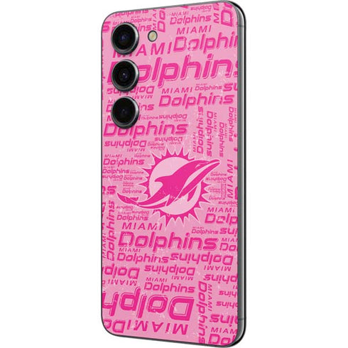NFL Miami Dolphins - Blast Pink Galaxy S23 Skin