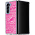 NFL Miami Dolphins - Blast Pink Galaxy Z Fold5 5G Clear Case