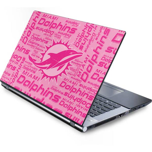 NFL Miami Dolphins - Blast Pink Generic Laptop Skin