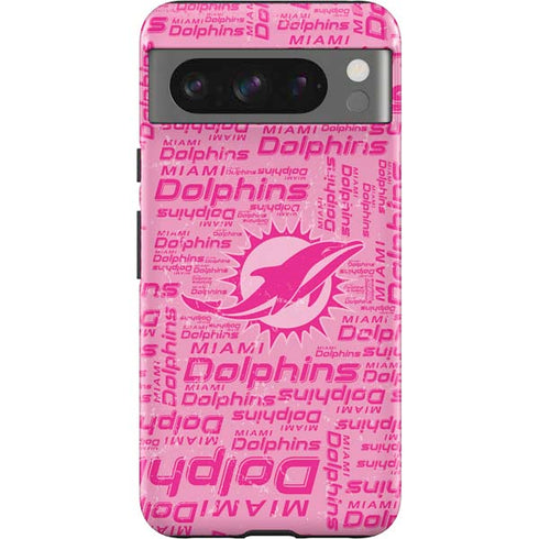 NFL Miami Dolphins - Blast Pink Google Pixel 8 Pro Impact Case