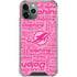 NFL Miami Dolphins - Blast Pink iPhone 11 Pro Max Clear Case