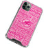 NFL Miami Dolphins - Blast Pink iPhone 11 Pro Max Clear Case