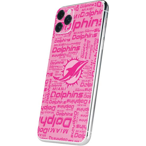 NFL Miami Dolphins - Blast Pink iPhone 11 Pro Max Skin