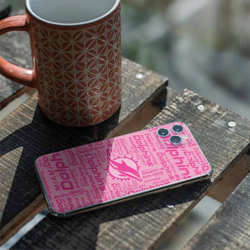 NFL Miami Dolphins - Blast Pink iPhone 11 Pro Max Skin