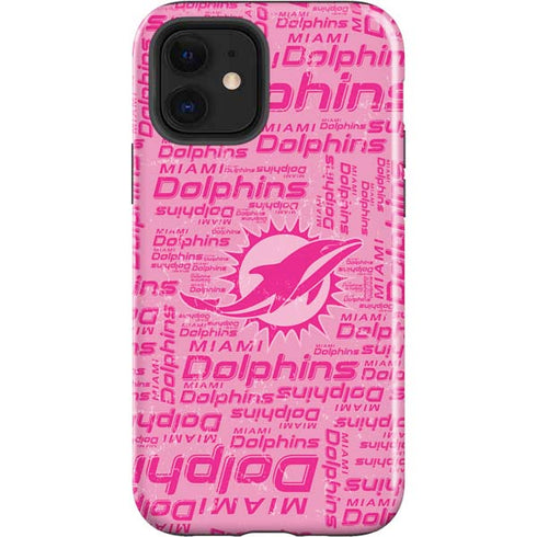 NFL Miami Dolphins - Blast Pink iPhone 12 Impact Case