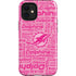 NFL Miami Dolphins - Blast Pink iPhone 12 Mini Impact Case