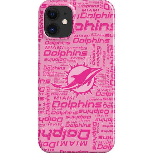 NFL Miami Dolphins - Blast Pink iPhone 12 Mini Lite Case