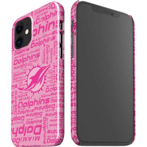 NFL Miami Dolphins - Blast Pink iPhone 12 Mini Lite Case