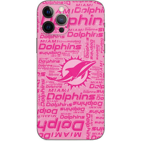NFL Miami Dolphins - Blast Pink iPhone 12 Pro Skin