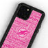 NFL Miami Dolphins - Blast Pink iPhone 12 Pro Waterproof Case