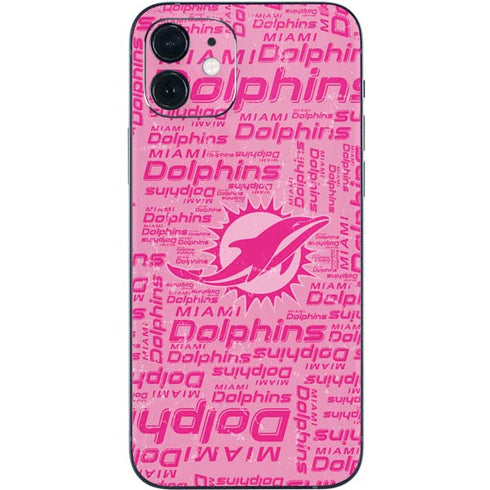 NFL Miami Dolphins - Blast Pink iPhone 12 Skin